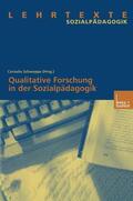 Schweppe |  Qualitative Forschung in der Sozialpädagogik | Buch |  Sack Fachmedien