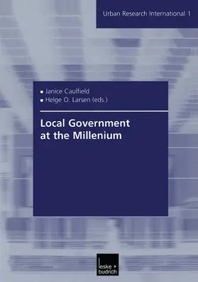 Larsen / Caulfield |  Local Government at the Millenium | Buch |  Sack Fachmedien