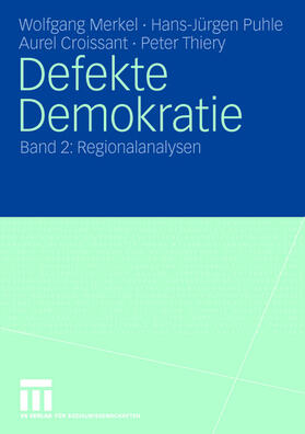 Merkel / Puhle / Croissant |  Merkel, W: Defekte Demokratie | Buch |  Sack Fachmedien