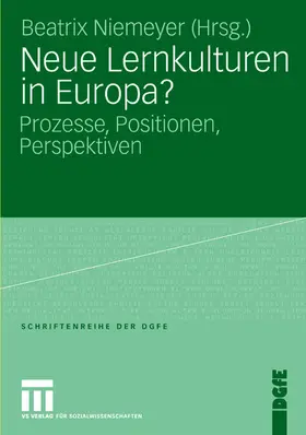 Niemeyer |  Neue Lernkulturen in Europa? | Buch |  Sack Fachmedien