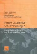 Breidenstein / Stelmaszyk / Combe |  Forum qualitative Schulforschung 2 | Buch |  Sack Fachmedien