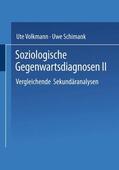 Schimank / Volkmann |  Soziologische Gegenwartsdiagnosen II | Buch |  Sack Fachmedien