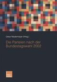 Niedermayer |  Die Parteien nach der Bundestagswahl 2002 | Buch |  Sack Fachmedien
