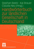 Beetz / Neu / Brauer |  Handwörterbuch zur ländlichen Gesellschaft in Deutschland | Buch |  Sack Fachmedien