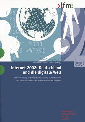 Groebel / Gehrke | Internet 2002: Deutschland und die digitale Welt | Buch | 978-3-8100-3777-0 | sack.de