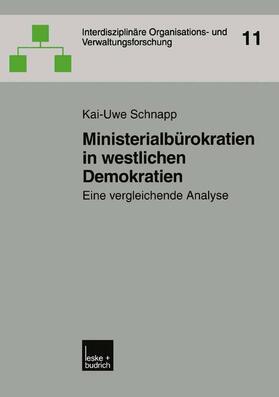 Schnapp | Schnapp, K: Ministerialbürokratien in westlichen Demokratien | Buch | 978-3-8100-3800-5 | sack.de