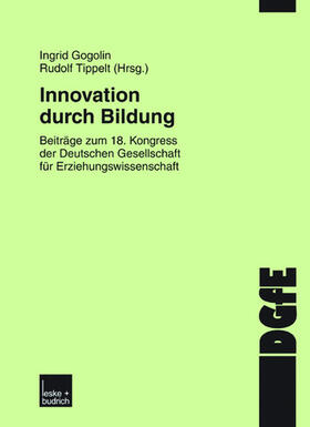 Gogolin / Tippelt | Innovation durch Bildung | Buch | 978-3-8100-3859-3 | sack.de