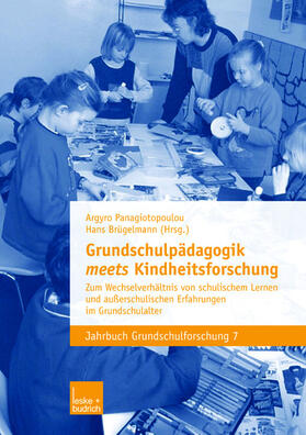 Panagiotopoulou / Brügelmann |  Grundschulpädagogik meets Kindheitsforschung | Buch |  Sack Fachmedien