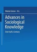 Genov |  Advances in Sociological Knowledge | Buch |  Sack Fachmedien