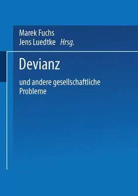 Fuchs / Luedtke |  Devianz | Buch |  Sack Fachmedien