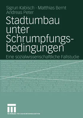 Kabisch / Bernt / Peter |  Stadtumbau unter Schrumpfungsbedingungen | Buch |  Sack Fachmedien