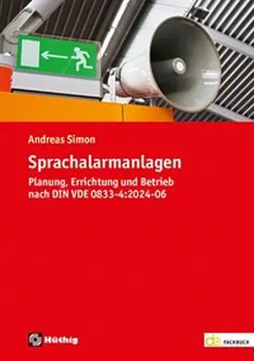Simon |  Sprachalarmanlagen | Buch |  Sack Fachmedien