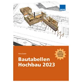 Petra Derler | Bautabellen Hochbau 2023 | Buch | 978-3-8111-0456-3 | www.sack.de