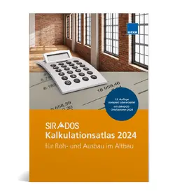 SIRADOS Kalkulationsatlas Altbau 2024 | Buch | 978-3-8111-0522-5 | www.sack.de