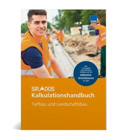  SIRADOS Kalkulationshandbuch Tiefbau und Landschaftsbau | Buch |  Sack Fachmedien