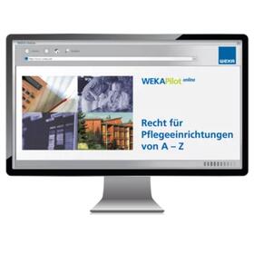  Recht für Pflegeeinrichtungen von A-Z | Datenbank |  Sack Fachmedien