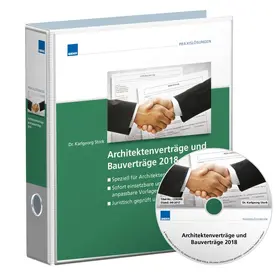 Stork |  Architektenverträge u. Bauverträge | Loseblattwerk |  Sack Fachmedien