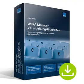  WEKA Manager Verarbeitungstätigkeiten | Sonstiges |  Sack Fachmedien