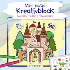 gondolino Malen und Basteln |  Mein erster Kreativblock (Schloss) | Buch |  Sack Fachmedien