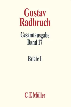 Spendel |  Gustav Radbruch Gesamtausgabe | Buch |  Sack Fachmedien