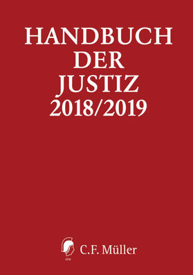 Handbuch der Justiz 2018/2019 | Buch | 978-3-8114-0726-8 | sack.de