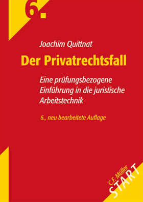 Quittnat |  Der Privatrechtsfall | Buch |  Sack Fachmedien