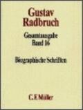 Spendel / Kaufmann |  Gustav Radbruch Gesamtausgabe | Buch |  Sack Fachmedien