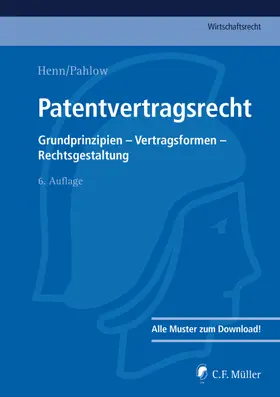 Baumhoff / Hauck / Kluge | Patentvertragsrecht | Buch | 978-3-8114-3758-6 | www.sack.de