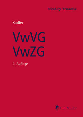 Sadler | Verwaltungs-Vollstreckungsgesetz/ Verwaltungszustellungsgesetz | Buch | 978-3-8114-3836-1 | sack.de