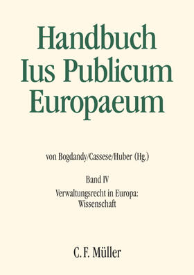 Bogdandy / Cassese / Chrétien |  Ius Publicum Europaeum 4 | Buch |  Sack Fachmedien