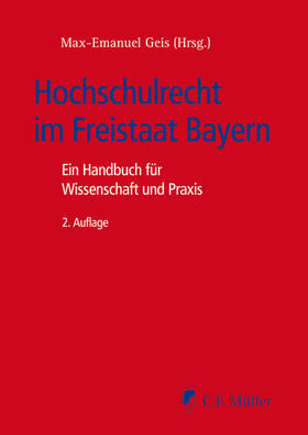 Berger / Fliesser / Grzeszick | Hochschulrecht im Freistaat Bayern | E-Book | sack.de