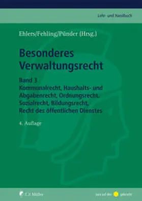 Ehlers / Fehling / Pünder |  Besonderes Verwaltungsrecht | Buch |  Sack Fachmedien