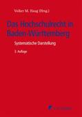 Haug |  Das Hochschulrecht in Baden-Württemberg | eBook | Sack Fachmedien