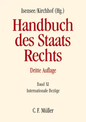 Becker / Bogdandy / Coelln | Handbuch des Staatsrechts | Buch | 978-3-8114-4511-6 | www.sack.de