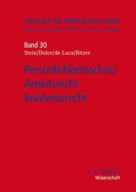Bitzer / Dolce / Gebauer | Persönlichkeitsschutz - Arbeitsrecht - Insolvenzrecht | Buch | 978-3-8114-4575-8 | sack.de