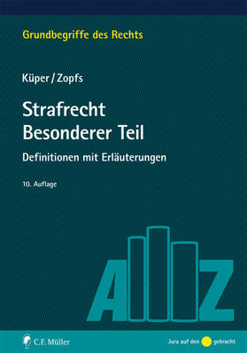 Küper / Zopfs | Küper, W: Strafrecht Besonderer Teil | Buch | 978-3-8114-4643-4 | sack.de
