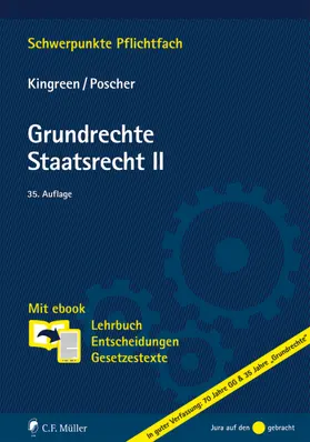 Kingreen / Poscher | Grundrechte. Staatsrecht II | Medienkombination | 978-3-8114-4825-4 | www.sack.de