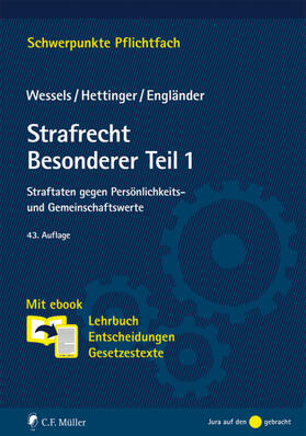 Wessels / Hettinger / Engländer | Strafrecht Besonderer Teil 01 | Medienkombination | 978-3-8114-4828-5 | sack.de