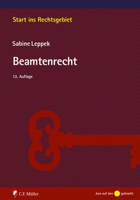 Leppek | Beamtenrecht | E-Book | sack.de