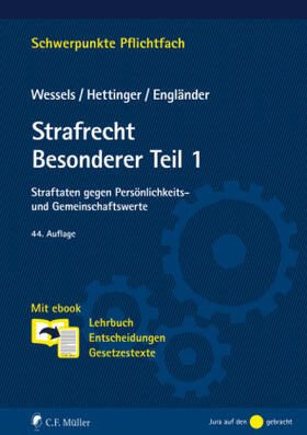 Hohmann / Wessels † / Sander | Strafrecht Besonderer Teil 1 | Medienkombination | 978-3-8114-4972-5 | sack.de
