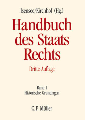 Isensee / Kirchhof |  Grundlagen von Staat und Verfassung | Buch |  Sack Fachmedien