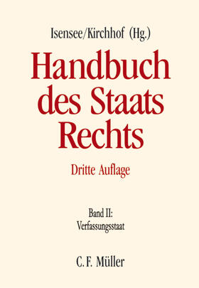 Badura / Böckenförde / Fabio | Handbuch des Staatsrechts 2 | Buch | 978-3-8114-5071-4 | sack.de