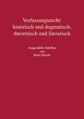 Görisch / Hartmann / Hartmann, LL.M. |  Verfassungsrecht: historisch und dogmatisch, theoretisch und literarisch | Buch |  Sack Fachmedien