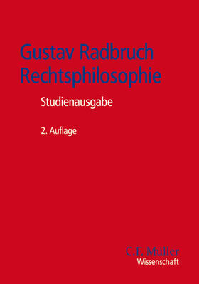 Dreier / Paulson |  Gustav Radbruch - Rechtsphilosophie | Buch |  Sack Fachmedien