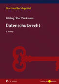 Kühling / Klar / Sackmann |  Datenschutzrecht | Buch |  Sack Fachmedien