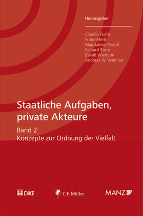 Fuchs / Merli / Pöschl |  Staatliche  Aufgaben, private Akteure | Buch |  Sack Fachmedien