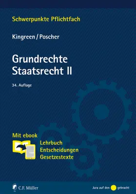 Kingreen / Poscher | Grundrechte. Staatsrecht II | Medienkombination | 978-3-8114-5609-9 | www.sack.de