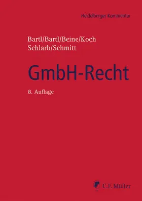 Bartl / Beine / Koch | GmbH-Recht | E-Book | sack.de