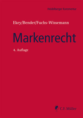 Bender / Dück / Eisfeld, LL.M. |  Markenrecht | eBook | Sack Fachmedien