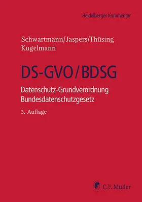 Schwartmann u.a. |  DS-GVO/BDSG | Buch |  Sack Fachmedien